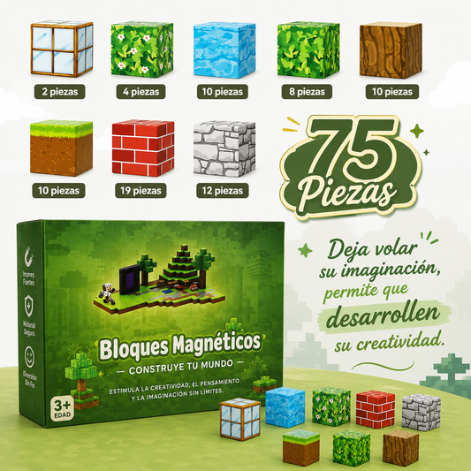 MagniCraft - Bloques magnéticos Minecraft