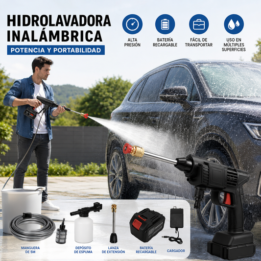 HydroClean - Hidrolavadora portátil